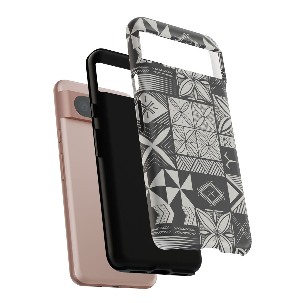 Maluelue (Black & Grey) Phone Case