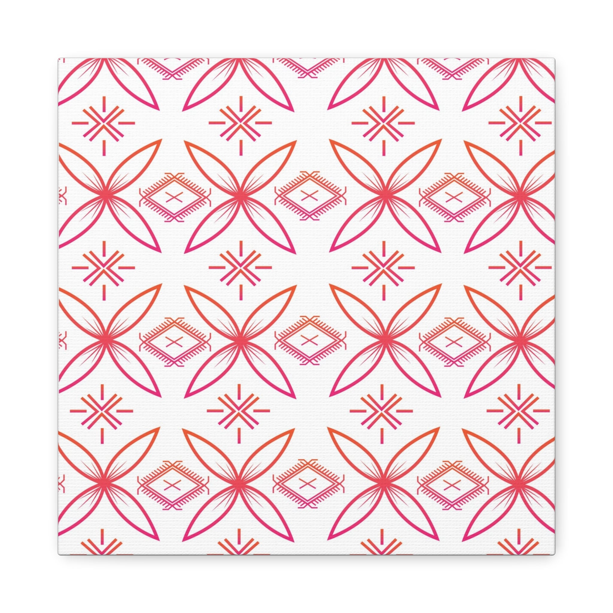 Fuli (Pink & Orange) Canvas