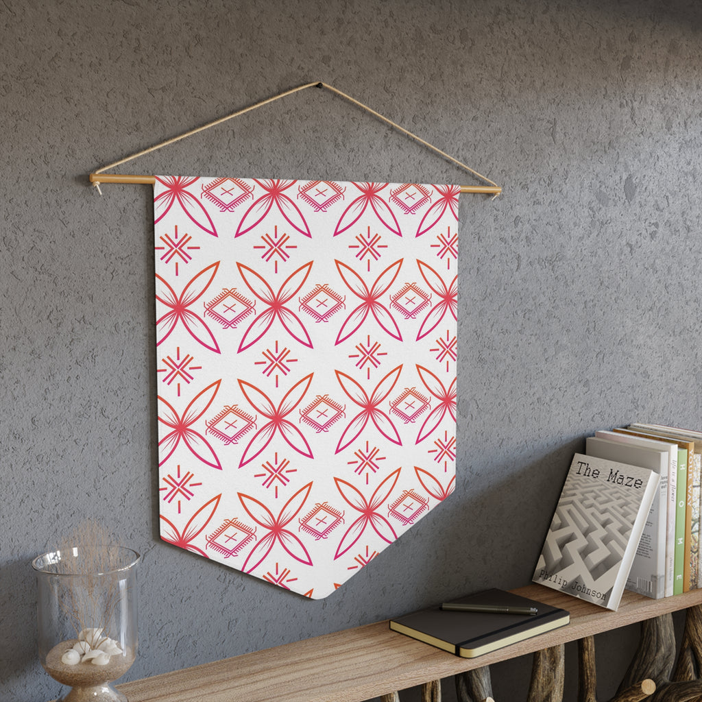 Fuli (Pink & Orange) Pennant Banner