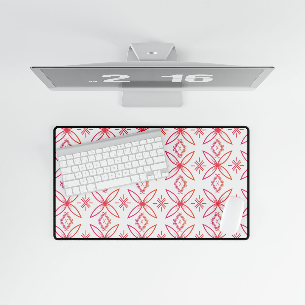 Fuli (Pink & Orange) Desk Mat