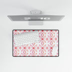 Fuli (Pink & Orange) Desk Mat