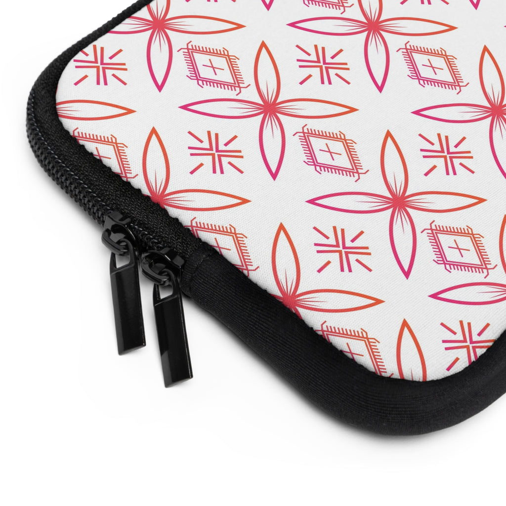 Fuli (Pink & Orange) Laptop Sleeve