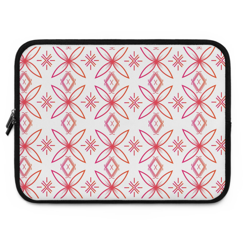 Fuli (Pink & Orange) Laptop Sleeve