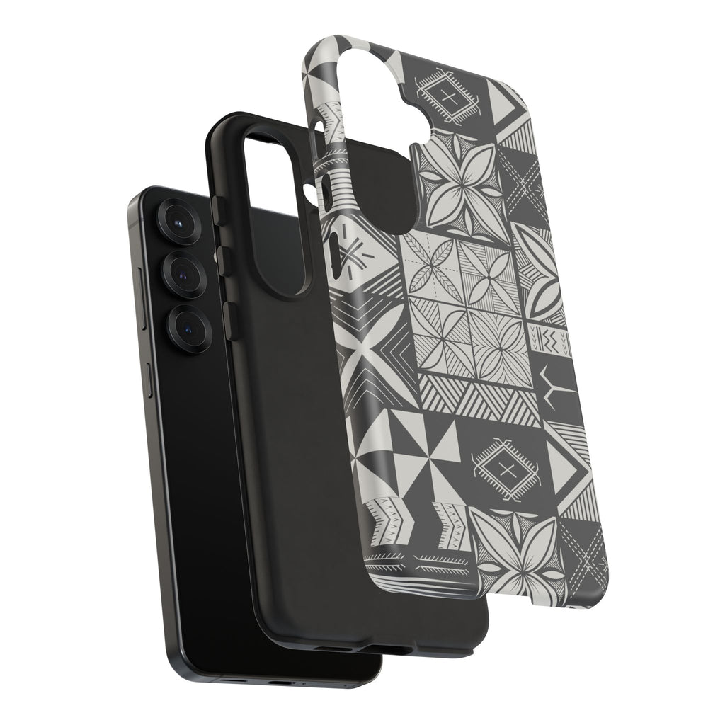 Maluelue (Black & Grey) Phone Case