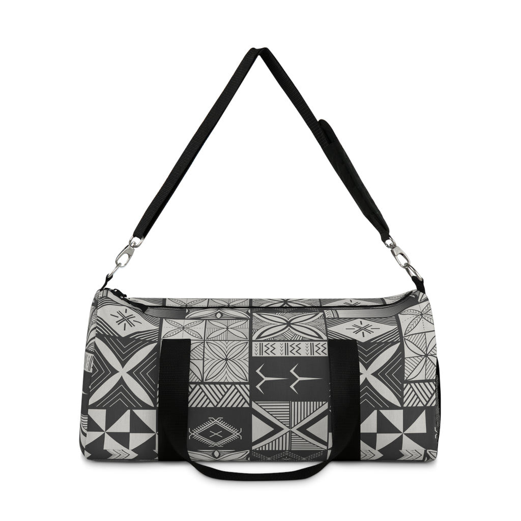 Maluelue (Black & Grey) Duffle Bag