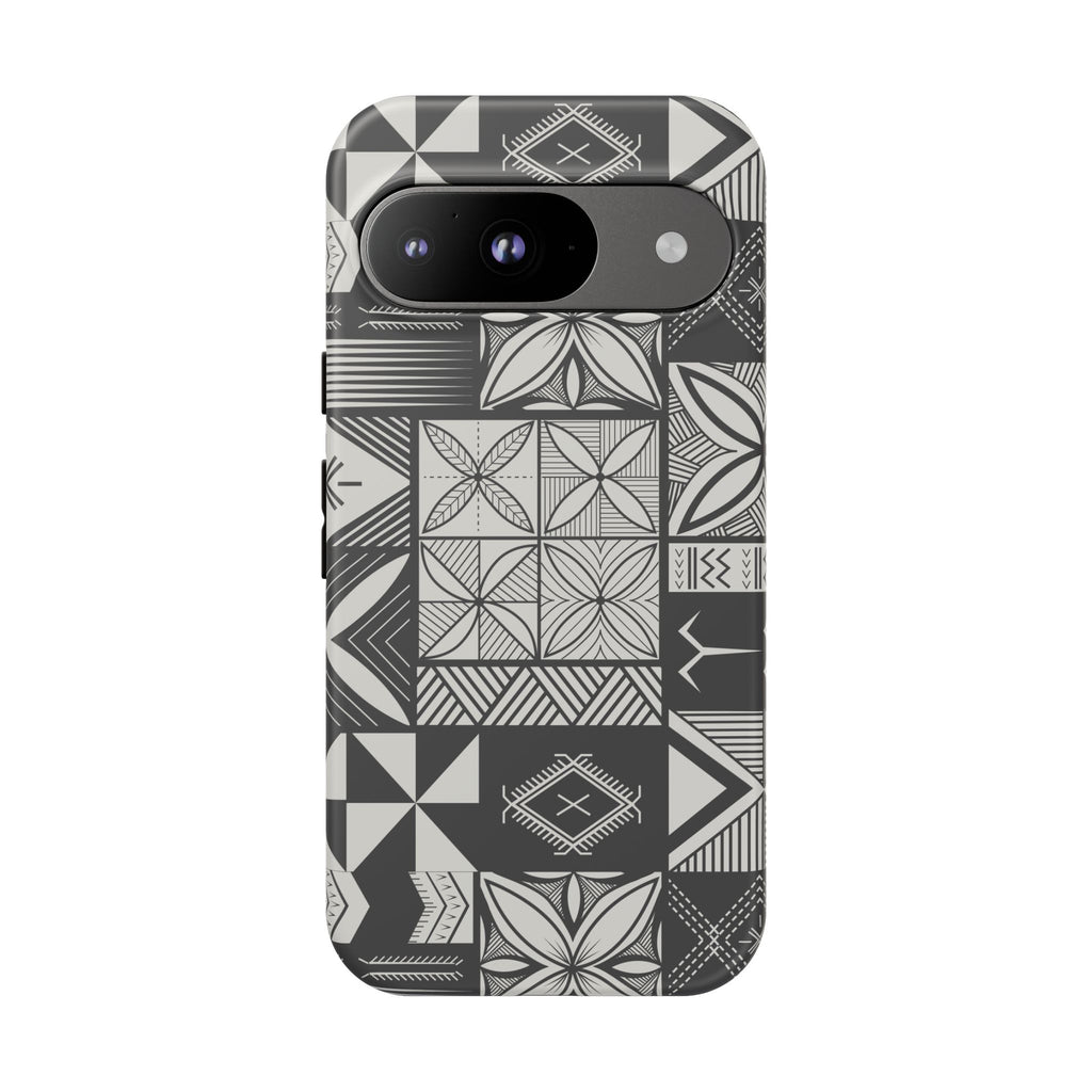 Maluelue (Black & Grey) Phone Case