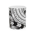 Black and White Tatau Mug