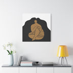 Samoan Malu and Long Hair Don't Care Canvas