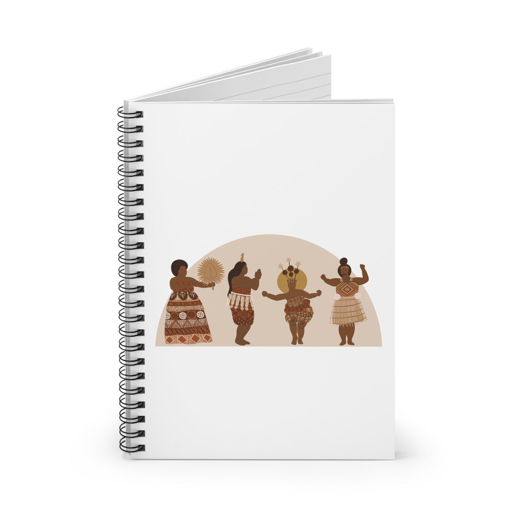 Women of Pasifika 6.0 Spiral Notebook
