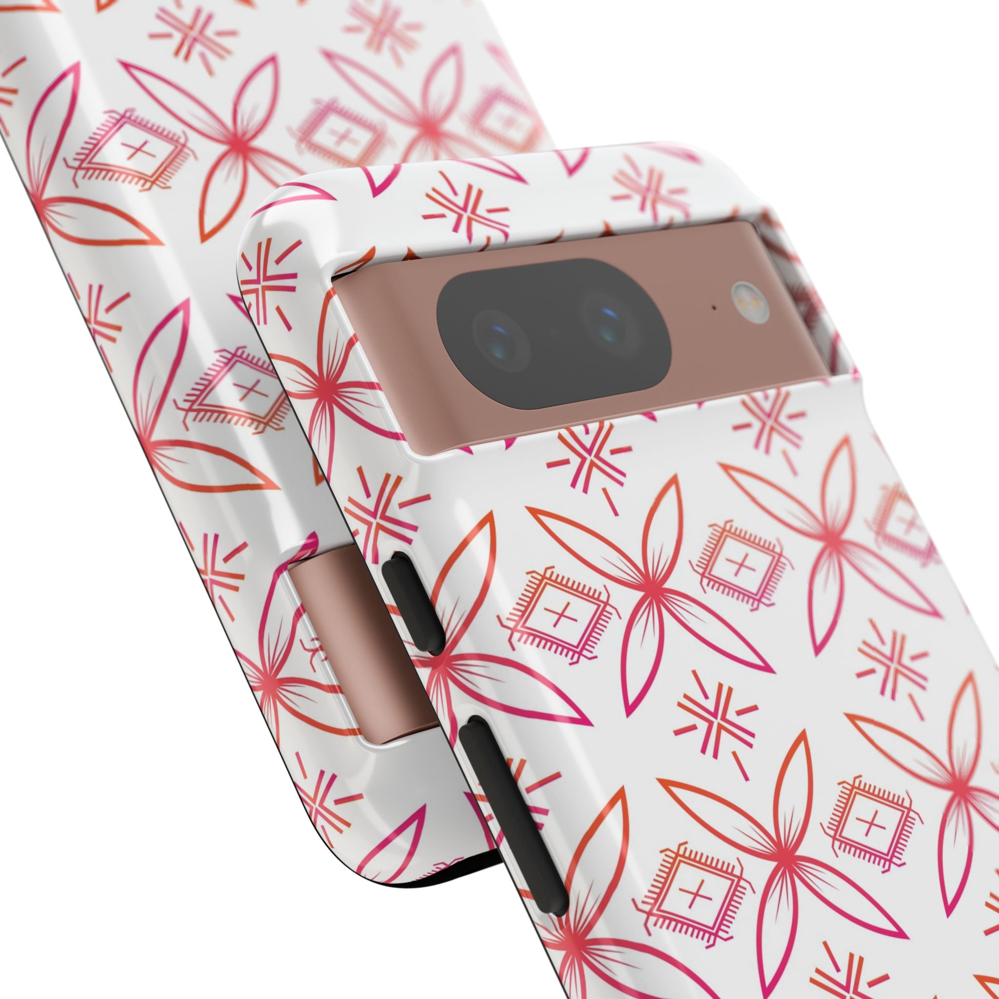 Fuli (Pink & Orange) Phone Case