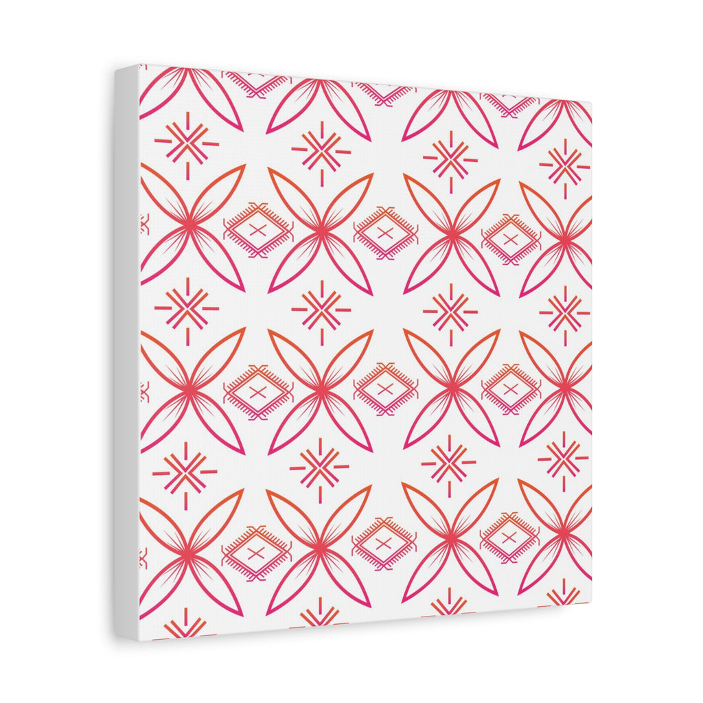 Fuli (Pink & Orange) Canvas
