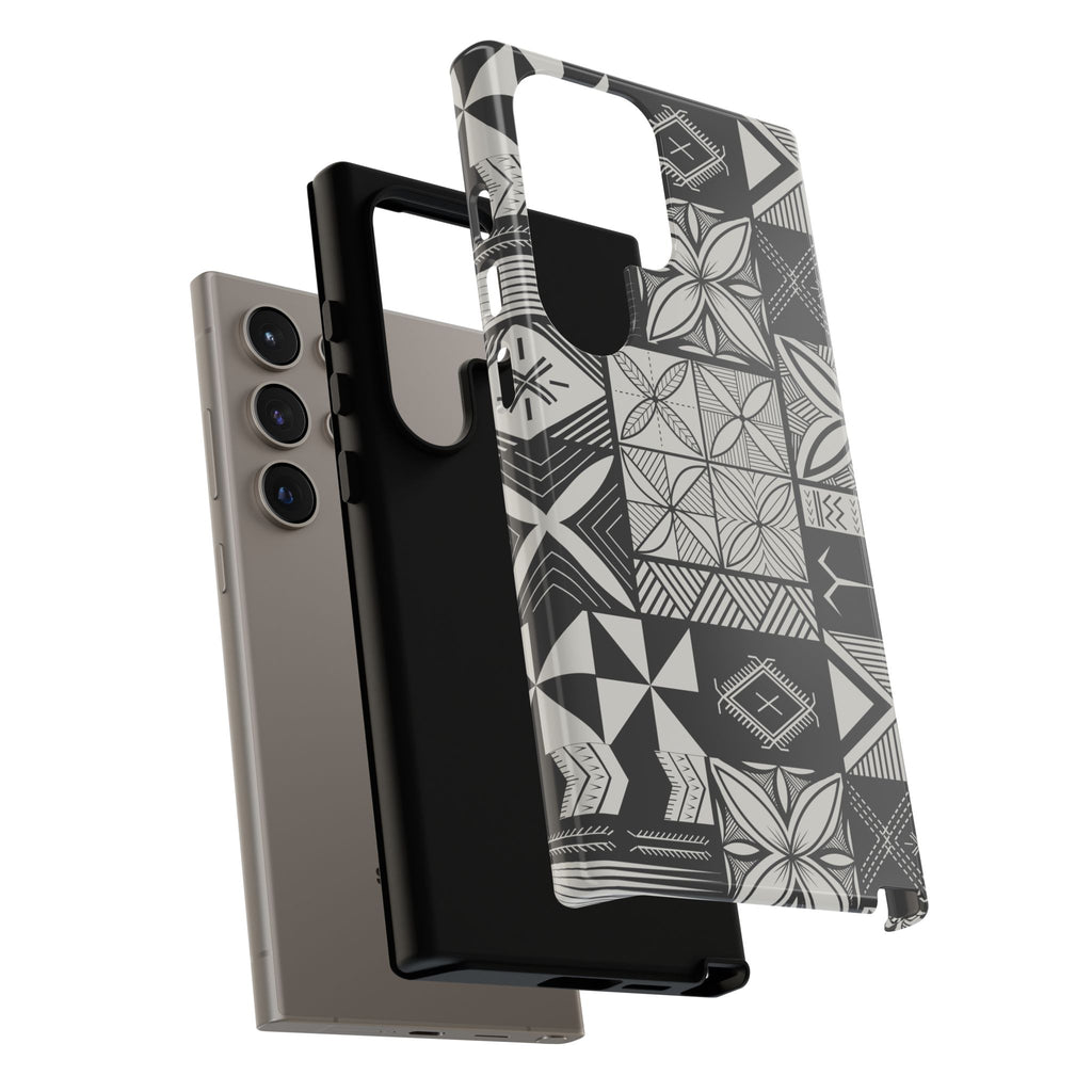 Maluelue (Black & Grey) Phone Case