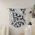 Black and White Tatau Pennant Banner
