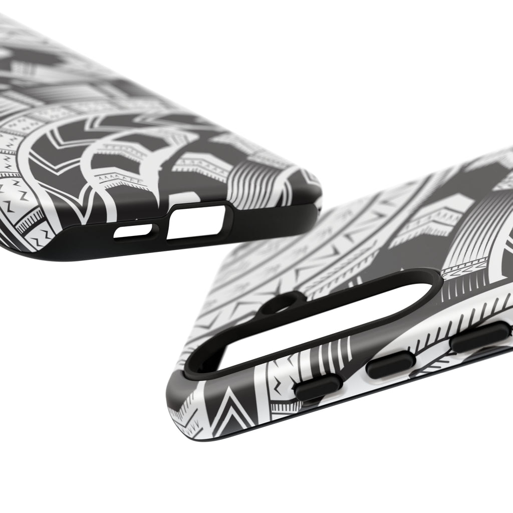 Black and White Tatau Phone Case