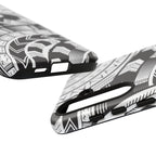 Black and White Tatau Phone Case