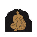 Samoan Malu and Long Hair Don't Care Sticker
