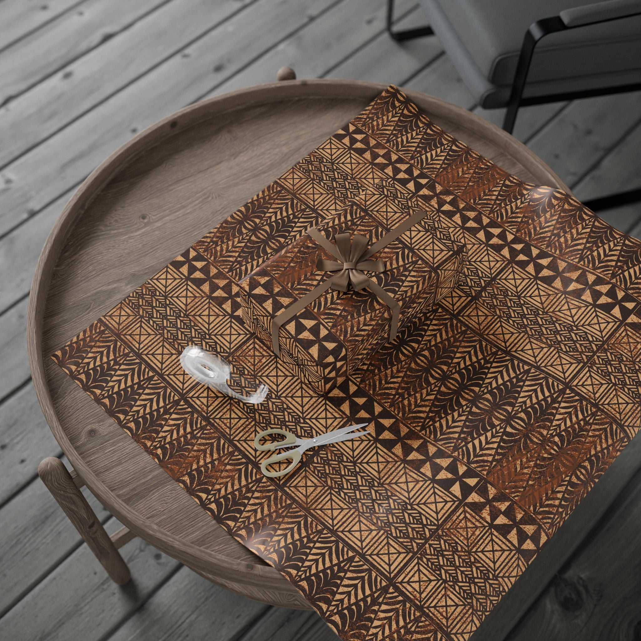 Tongan Ngatu Wrapping Paper
