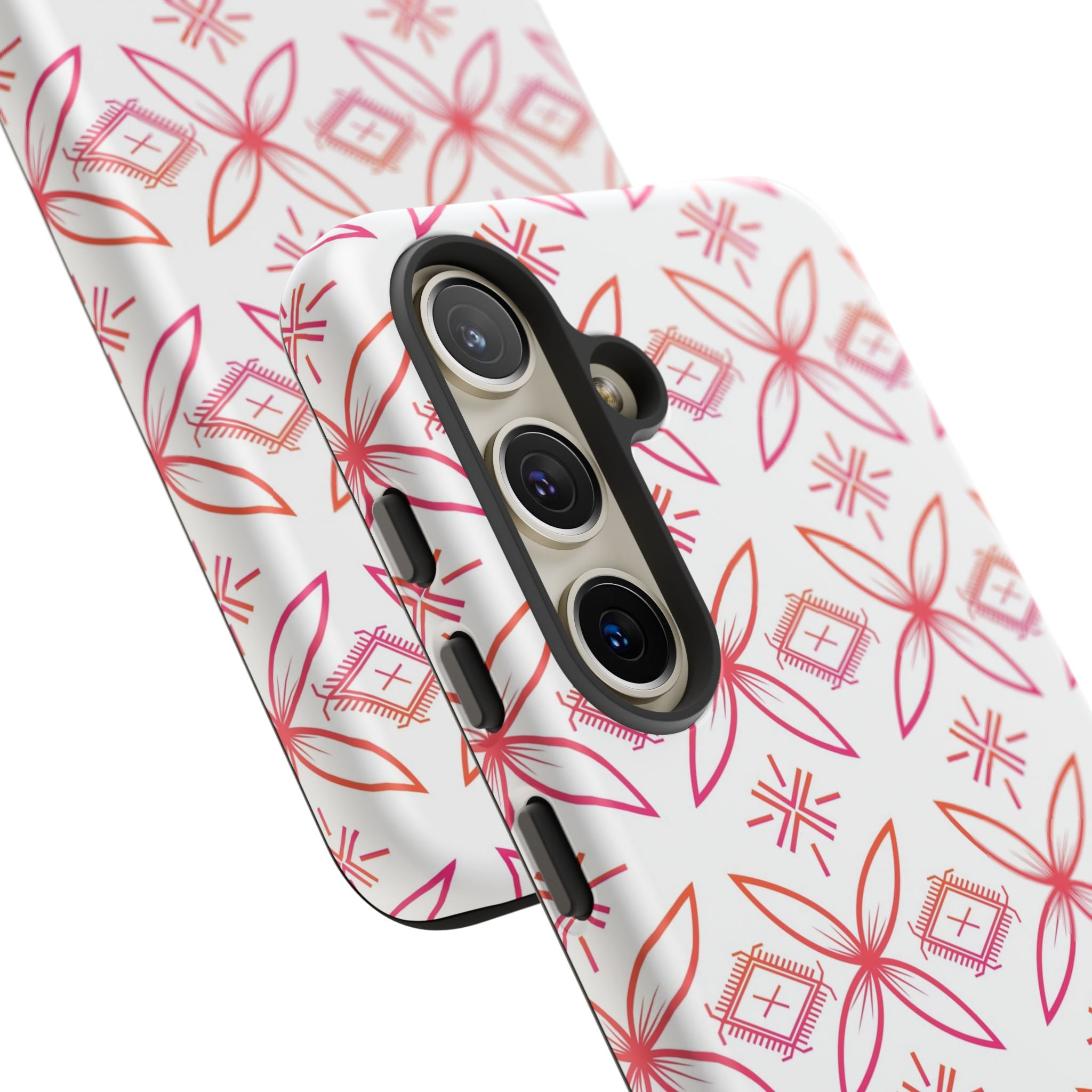 Fuli (Pink & Orange) Phone Case