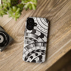 Black and White Tatau Phone Case