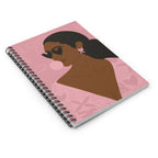 Power in Pink Spiral Notebook