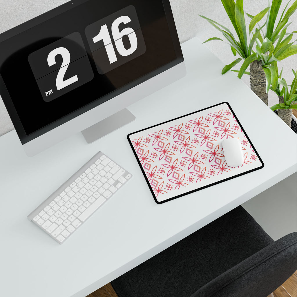 Fuli (Pink & Orange) Desk Mat