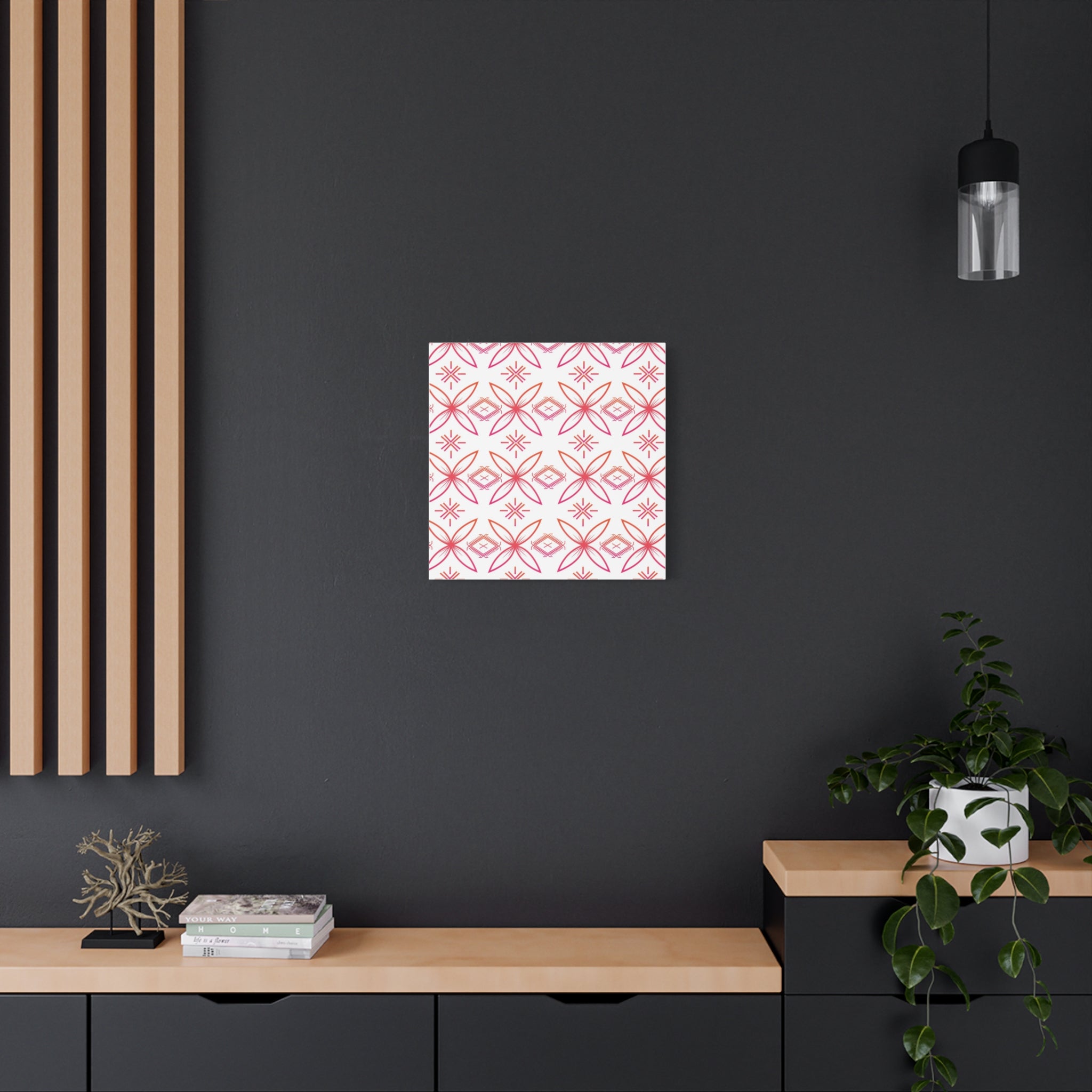 Fuli (Pink & Orange) Canvas