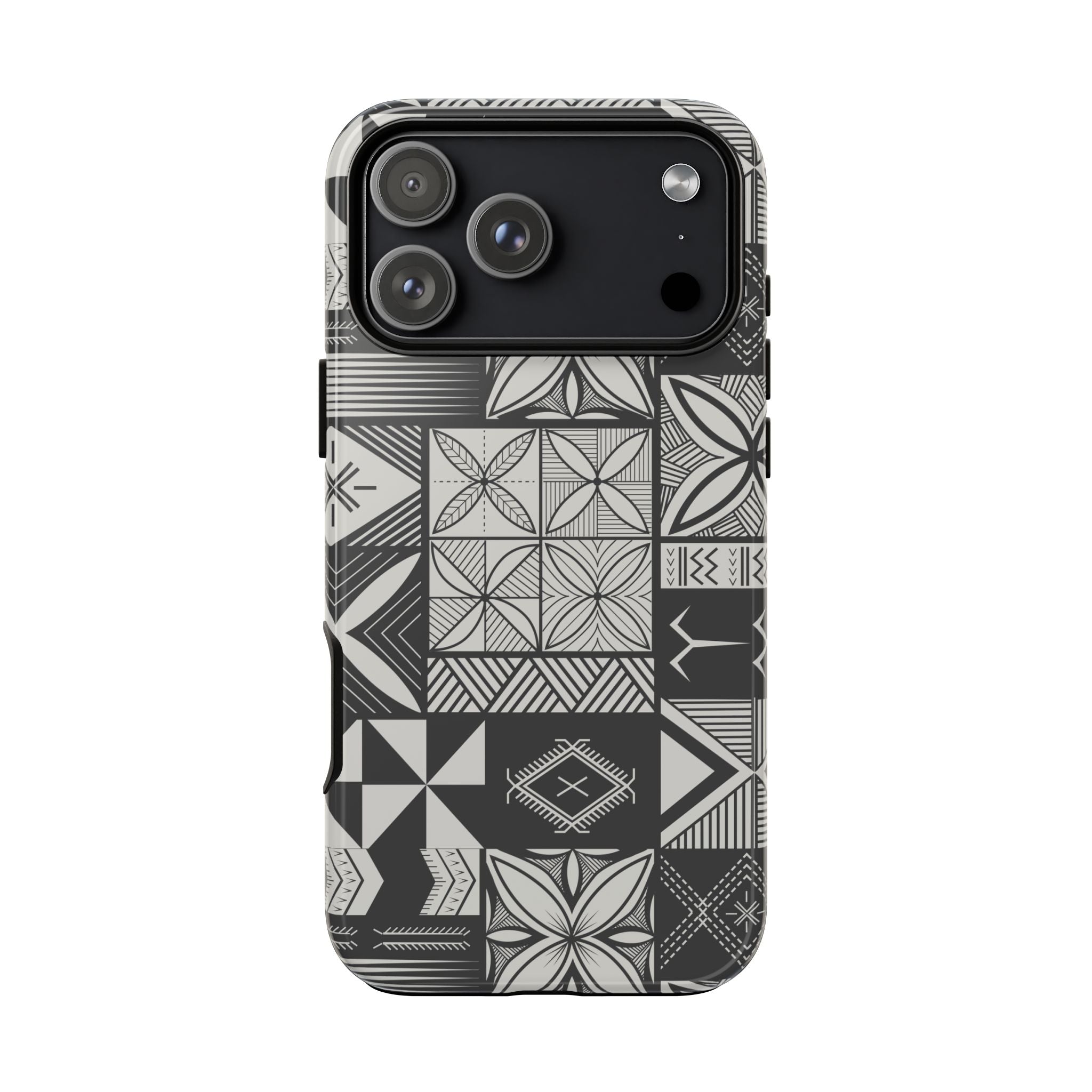 Maluelue (Black & Grey) Phone Case