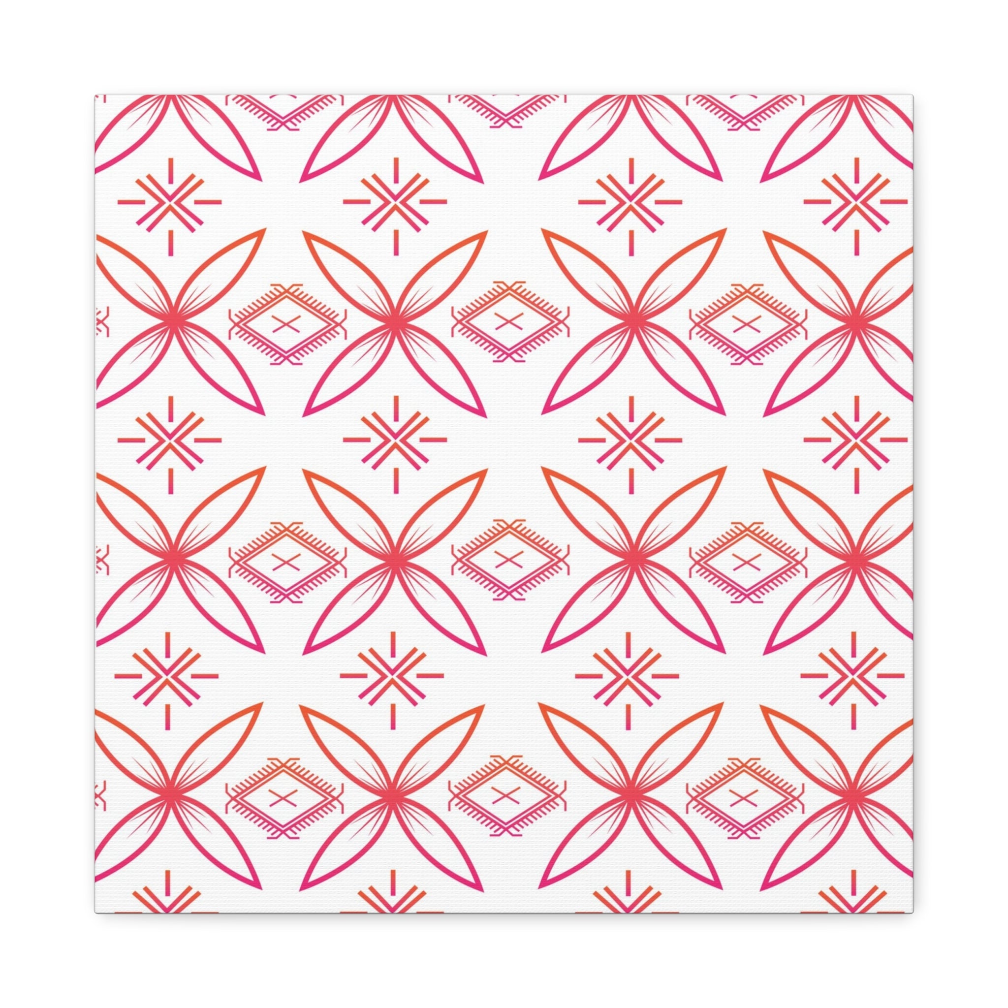 Fuli (Pink & Orange) Canvas