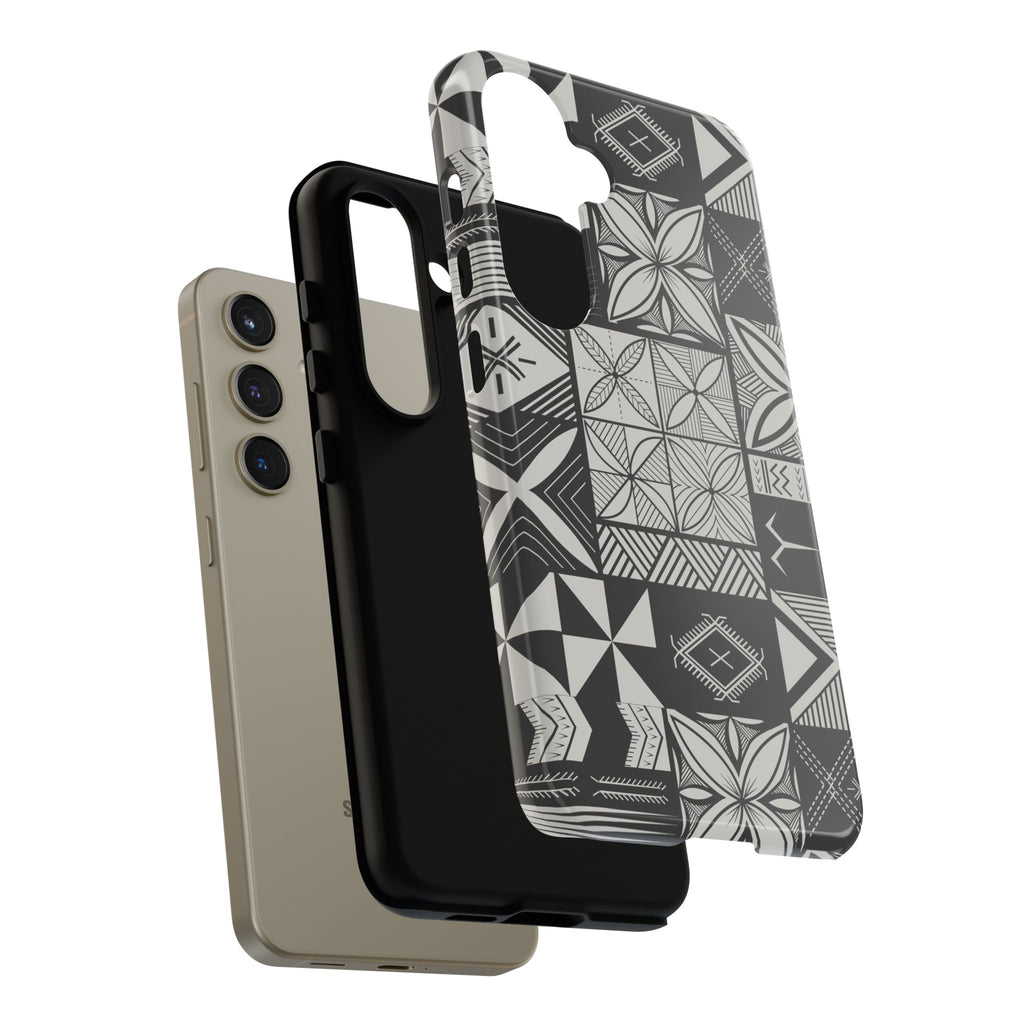 Maluelue (Black & Grey) Phone Case