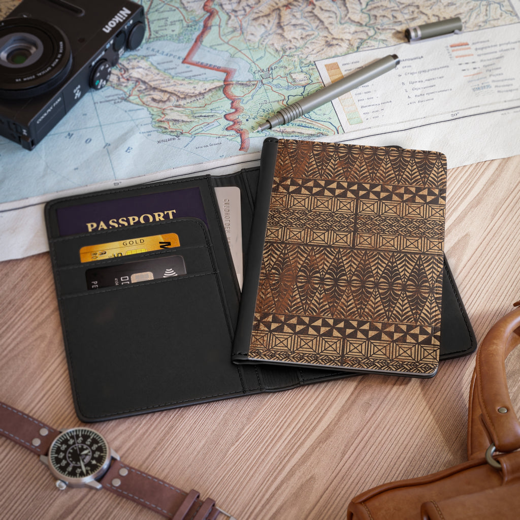 Tongan Ngatu Passport Cover