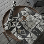 Maluelue (Black & Grey) Wrapping Paper
