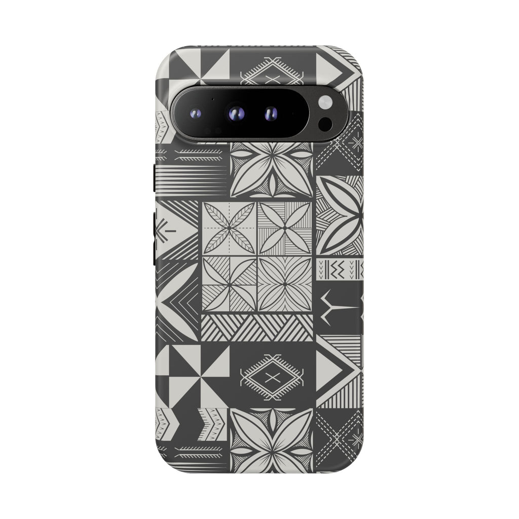 Maluelue (Black & Grey) Phone Case