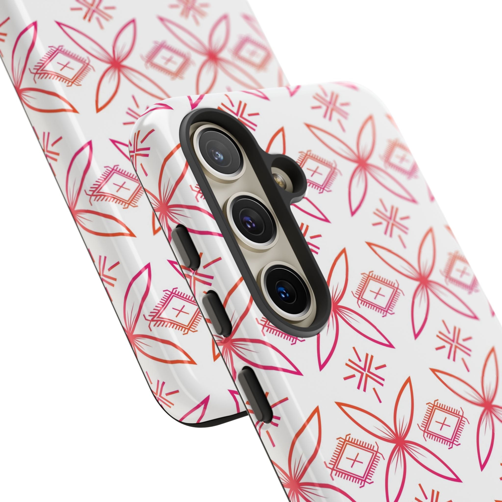 Fuli (Pink & Orange) Phone Case