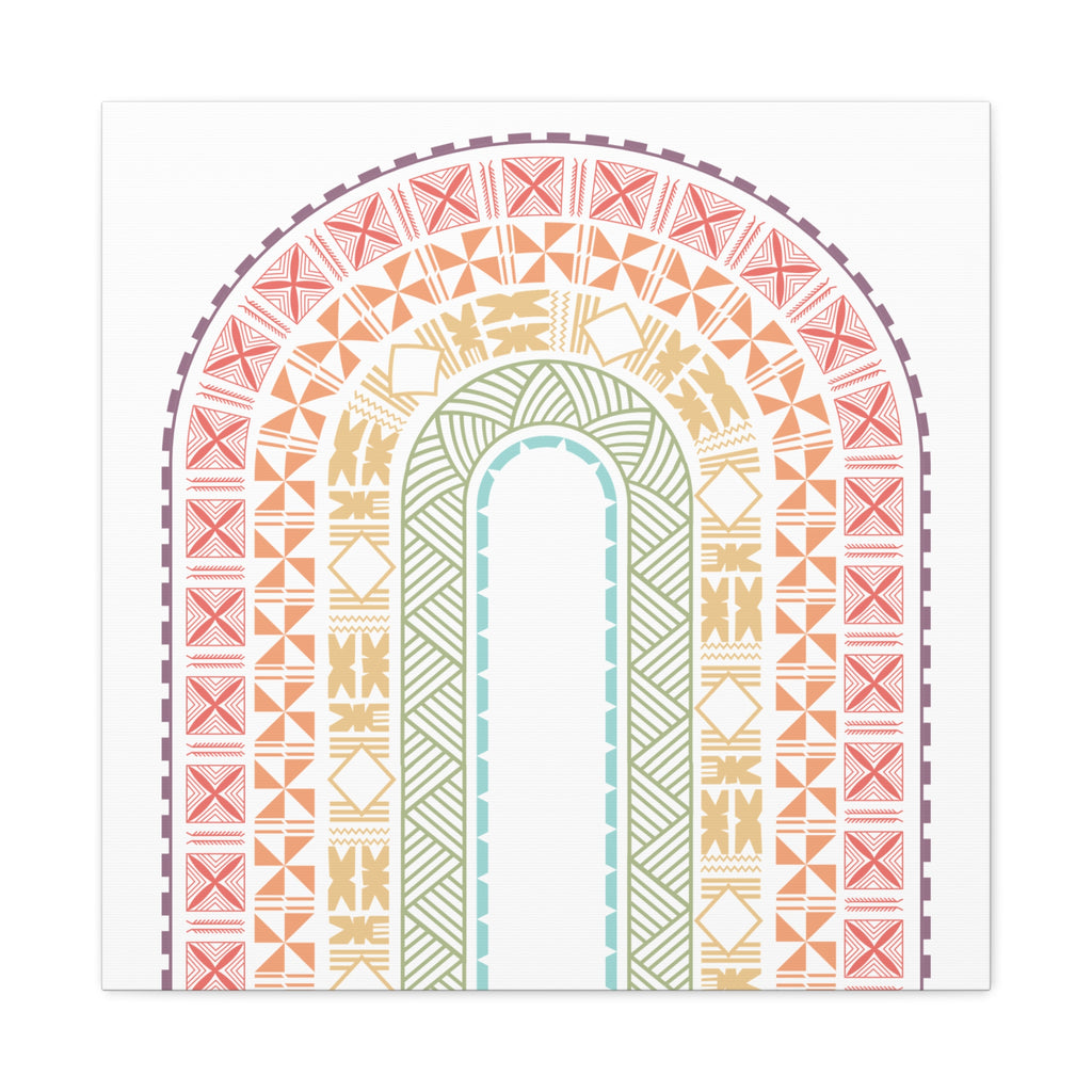 Tapa Rainbow Canvas