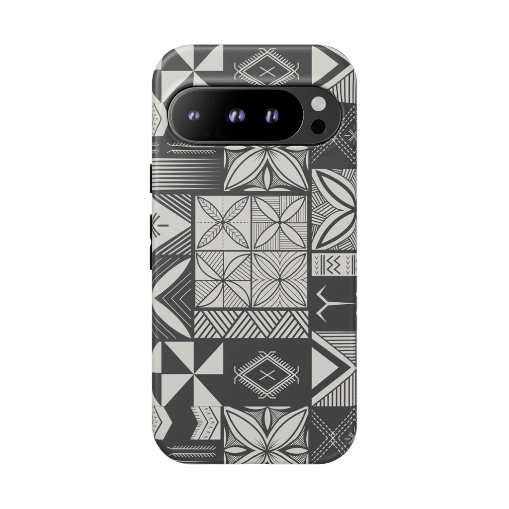Maluelue (Black & Grey) Phone Case