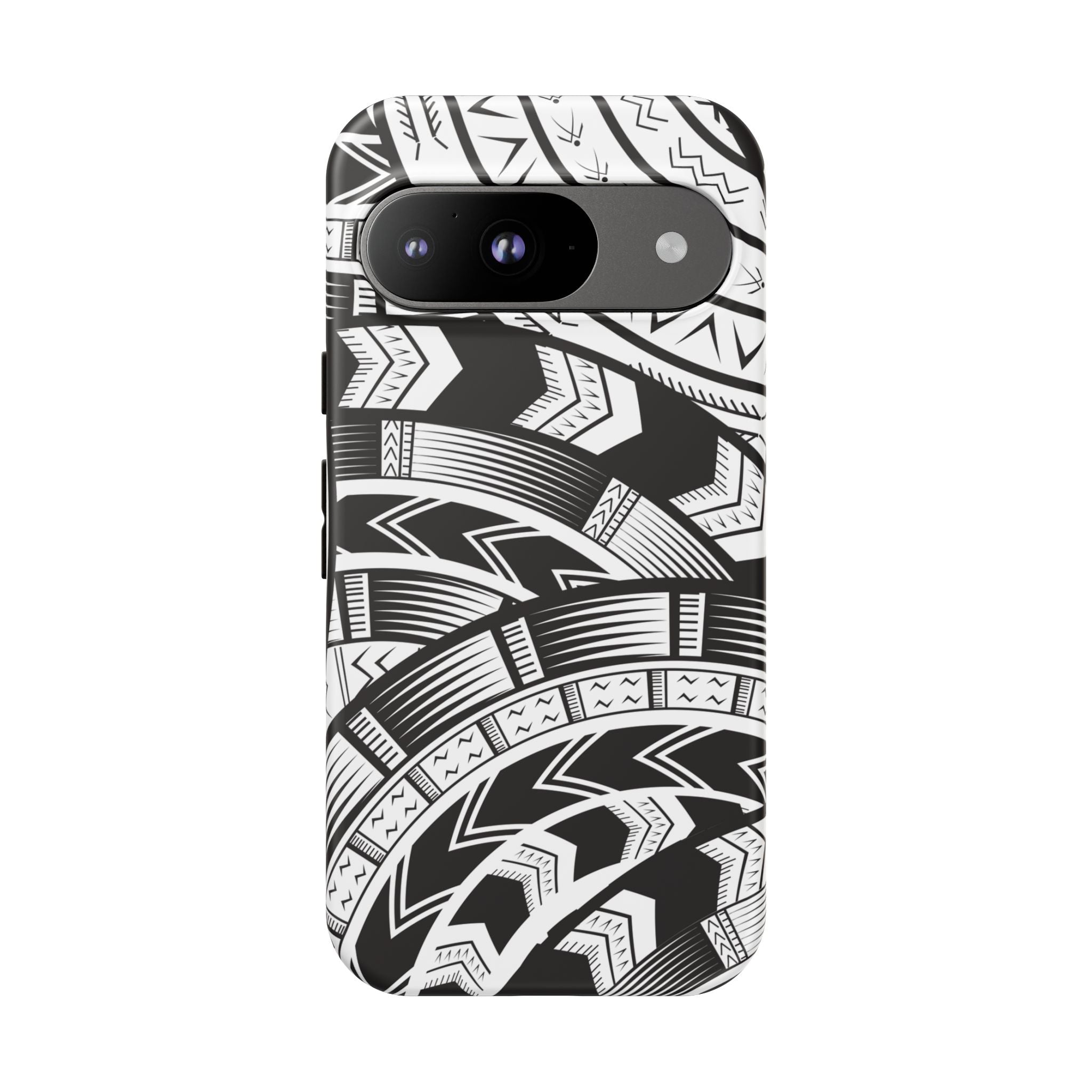 Black and White Tatau Phone Case