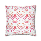 Fuli (Pink & Orange) Square Pillow Case