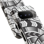 Black and White Tatau Phone Case