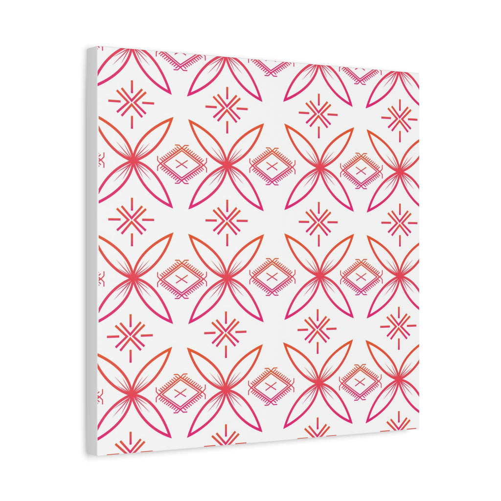 Fuli (Pink & Orange) Canvas