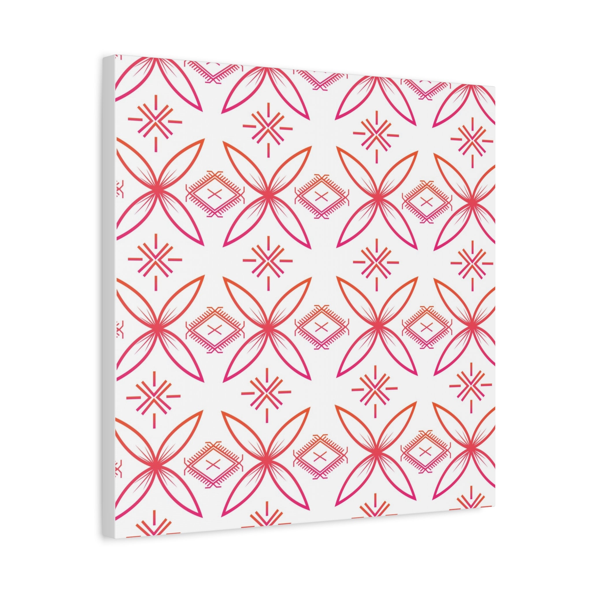 Fuli (Pink & Orange) Canvas