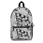 Black and White Tatau Backpack