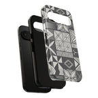 Maluelue (Black & Grey) Phone Case