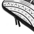 Black and White Tatau Laptop Sleeve