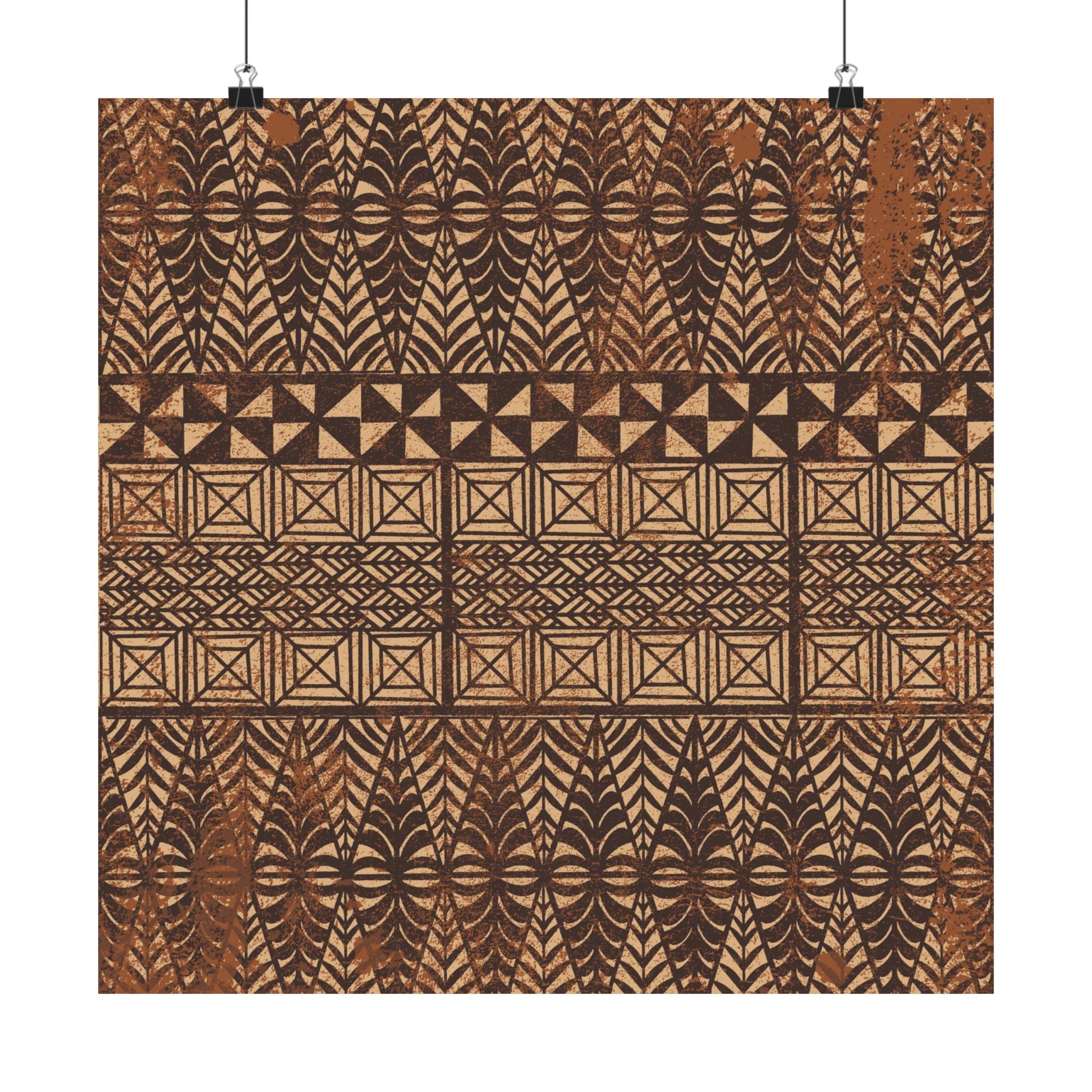 Tongan Ngatu Poster