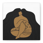 Samoan Malu and Long Hair Don't Care Canvas
