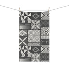 Maluelue (Black & Grey) Tea Towel