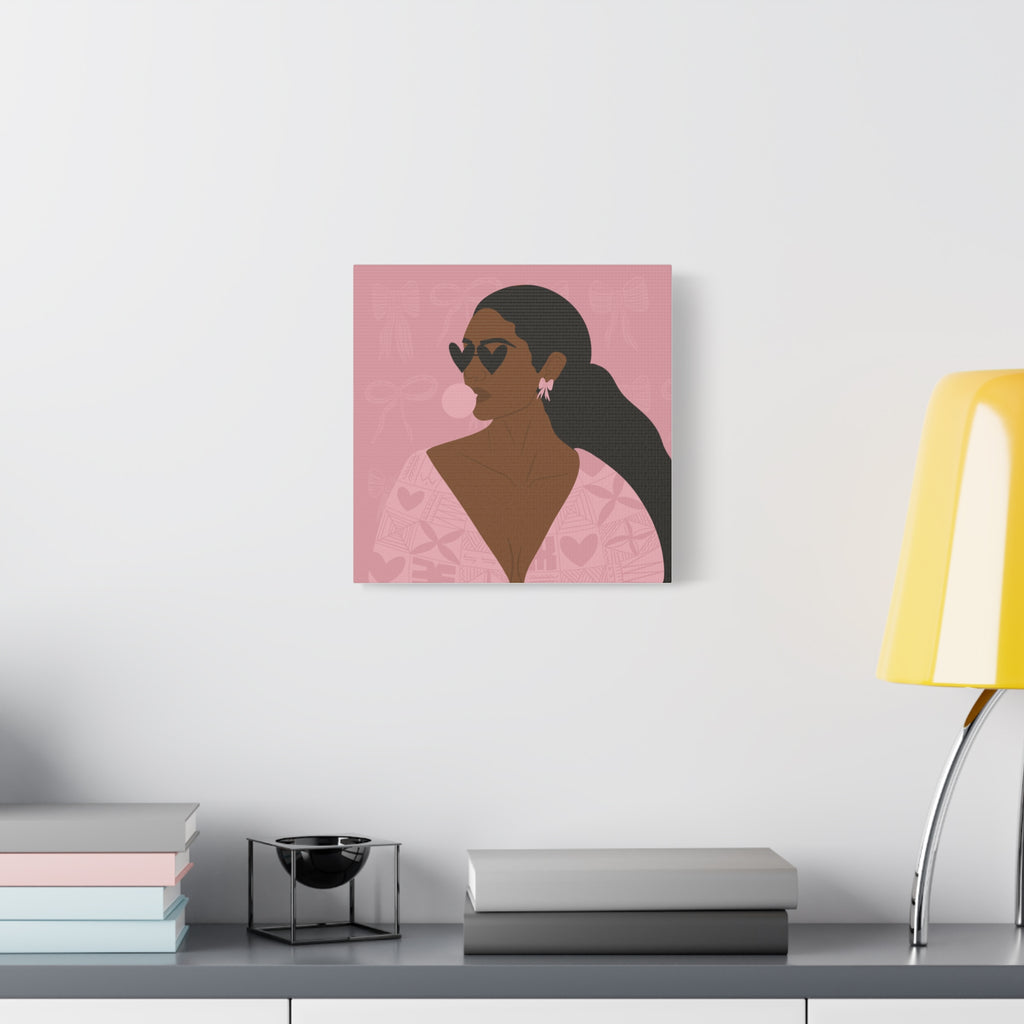 Power in Pink Canvas