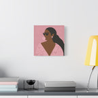 Power in Pink Canvas