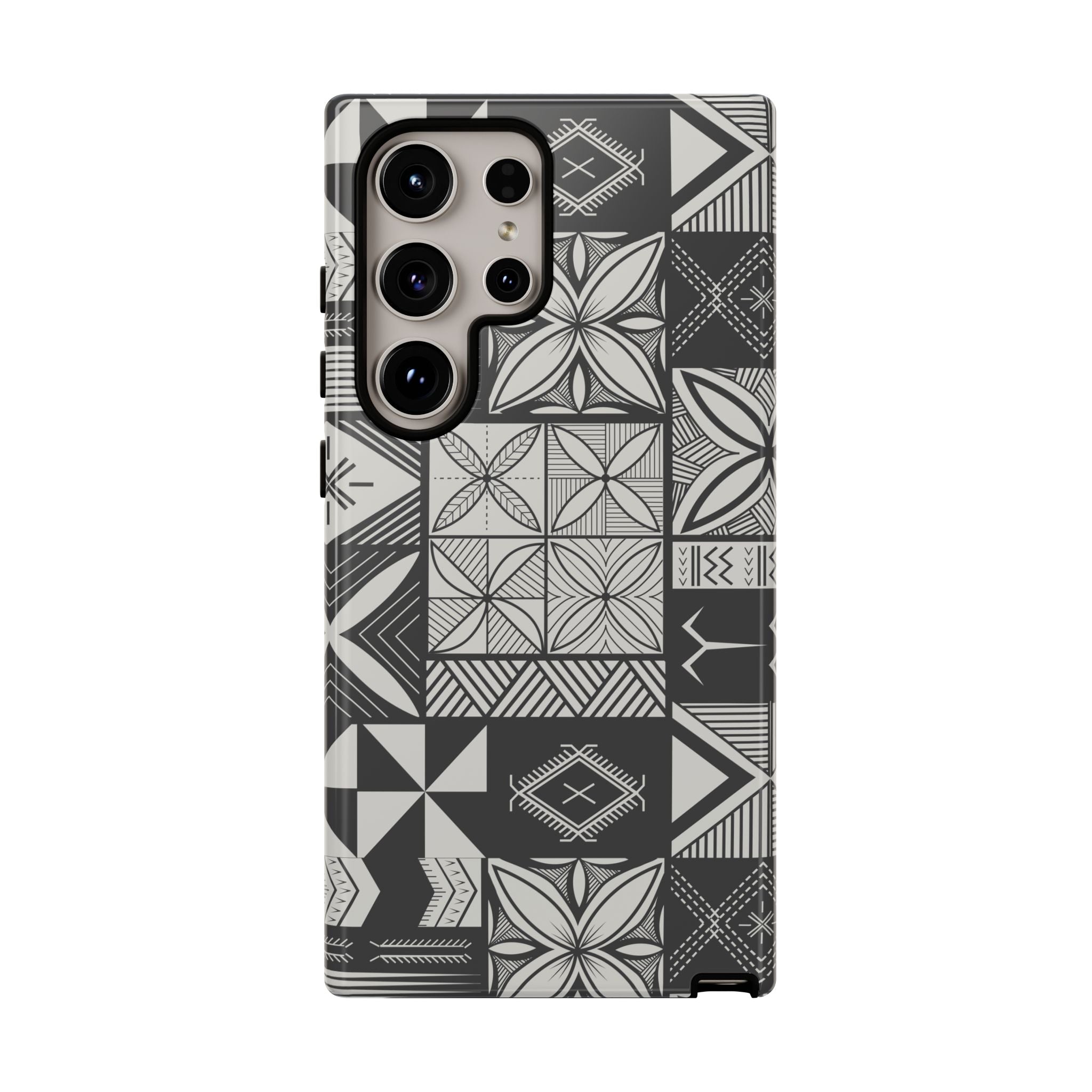 Maluelue (Black & Grey) Phone Case
