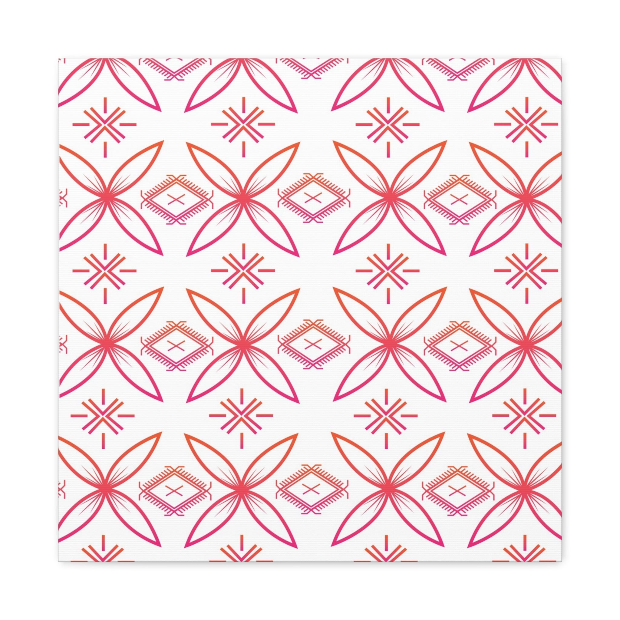 Fuli (Pink & Orange) Canvas